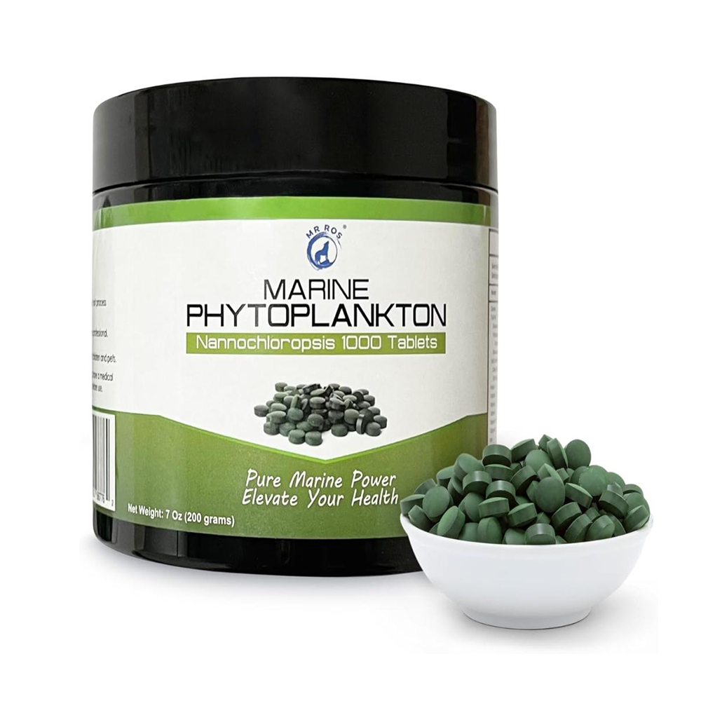 Mr Ros Marine Phytoplankton Nannochloropsis Superfood Supplement – 1000 Tablets-Supergreens