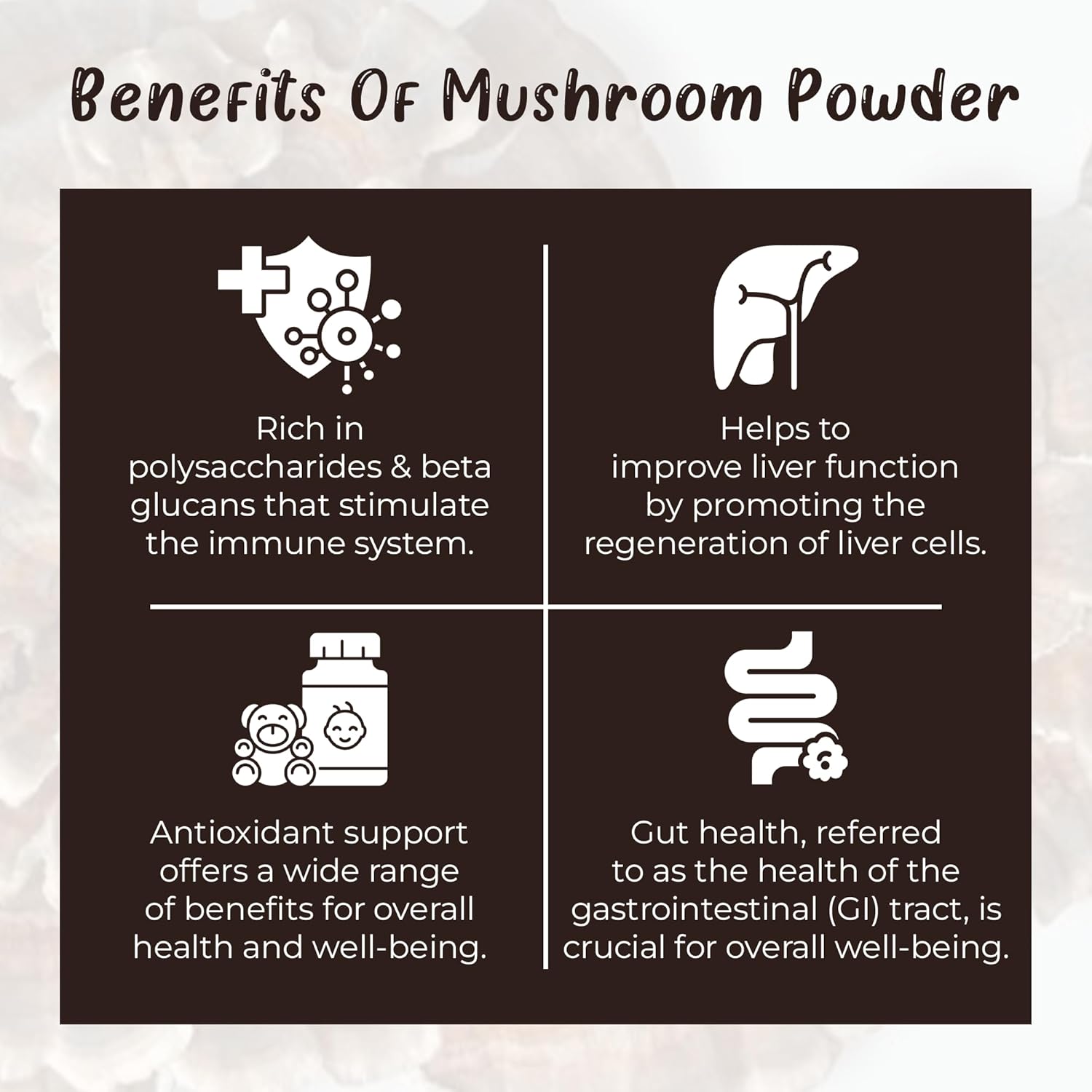 Natural Turkey Tail Mushroom Powder for Dogs - 3.5 oz (77 Scoops)