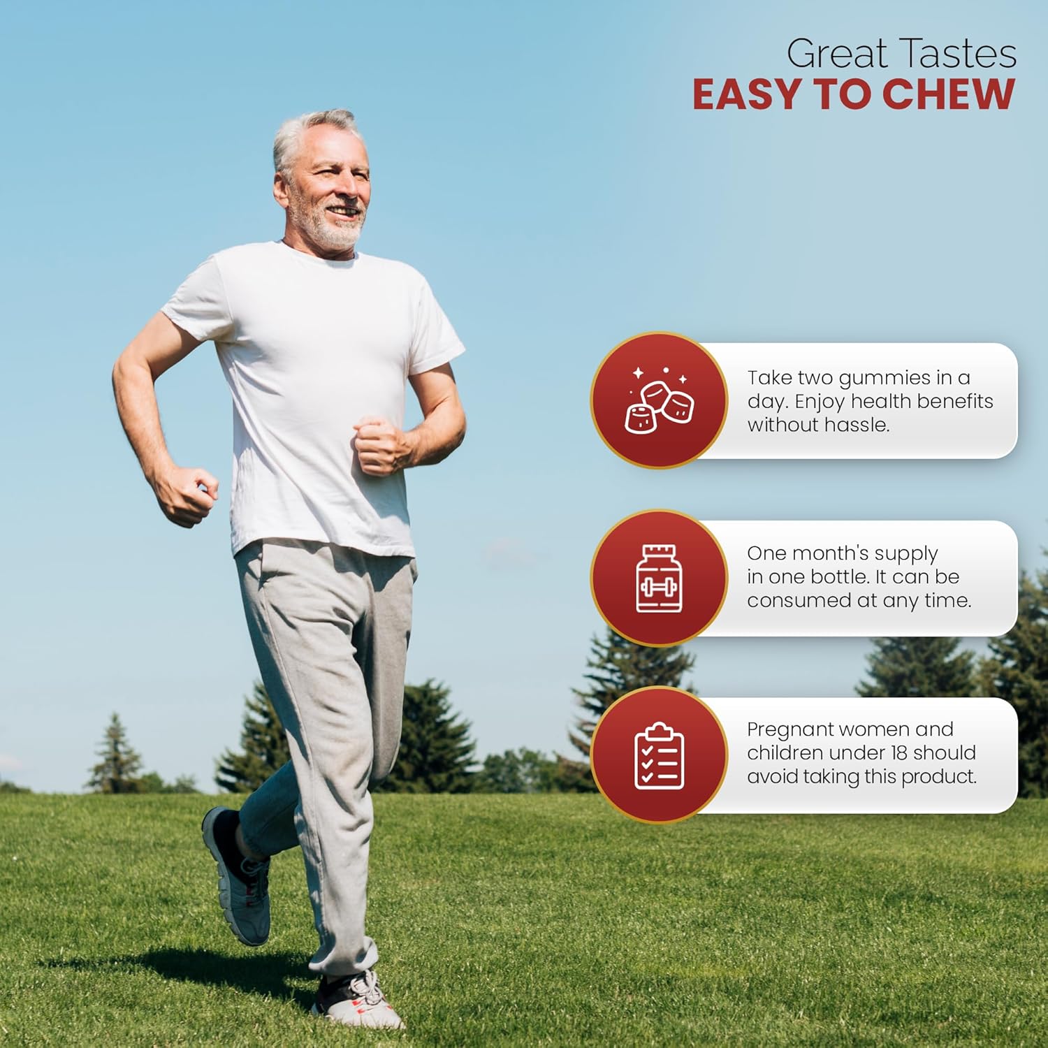 Mr Ros 1500 mg Berberine Gummies for Immunity & Metabolism - 60 Count