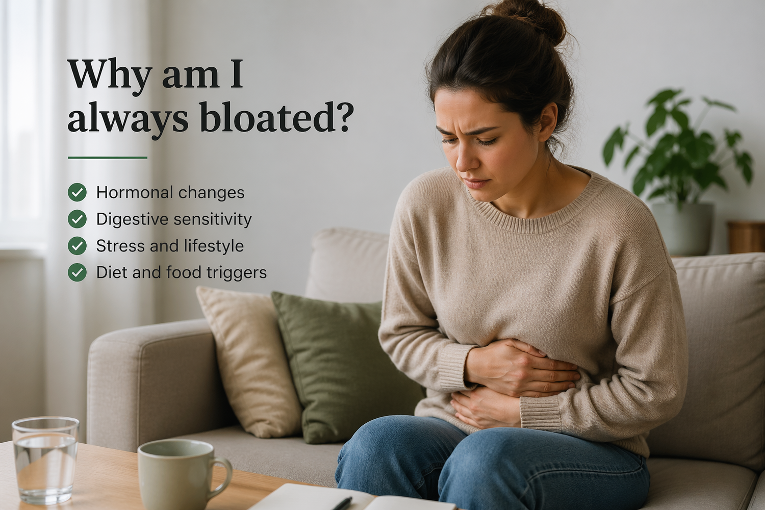 Why Am I Always Bloated? Hormones, Digestion, and Hidden Patterns